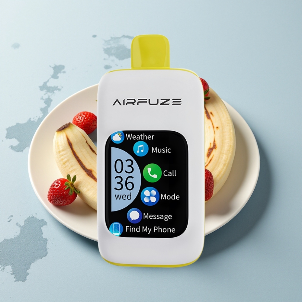AirFuze Smart 30000 Puffs 5% Type-C Strawberry Banana