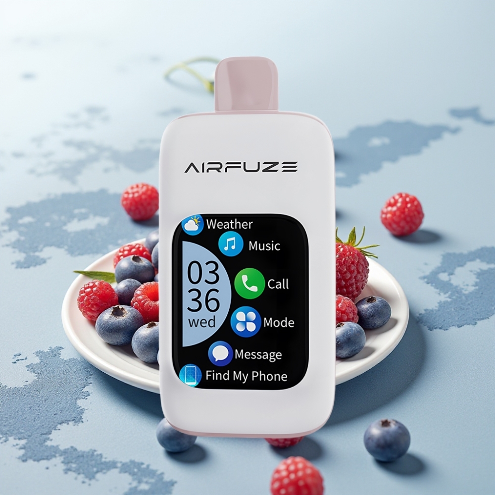 AirFuze Smart 30000 Puffs Berry Burst Touch Screen Type-C