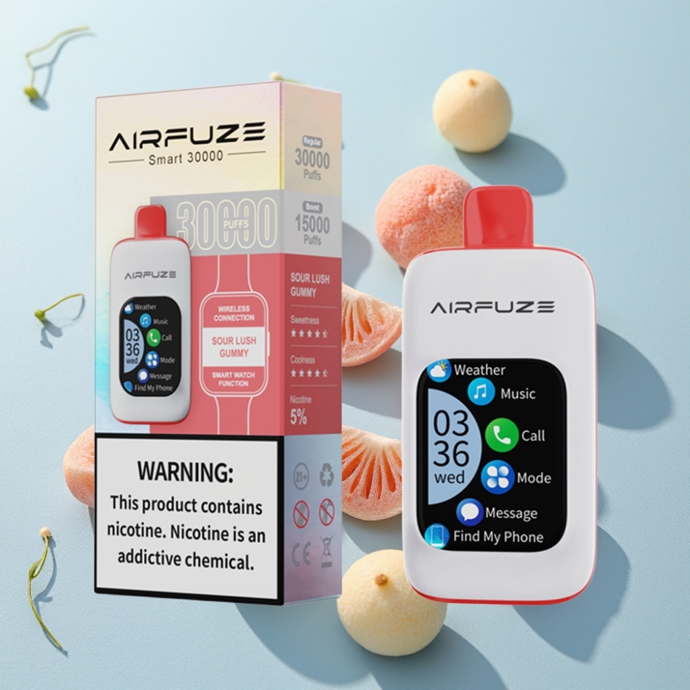 AirFuze Smart 30000 Puffs Touch Screen Sour Lush Gummy