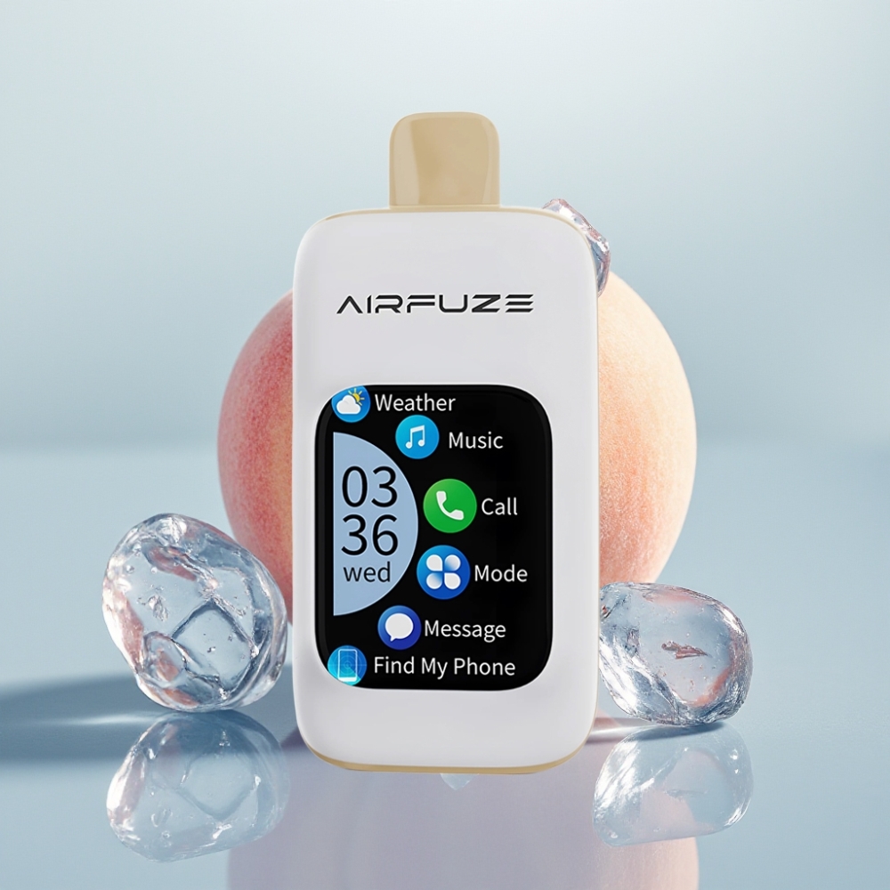 AirFuze Smart Pro 40000 Puffs Juicy Peach Wireless Music Touch
