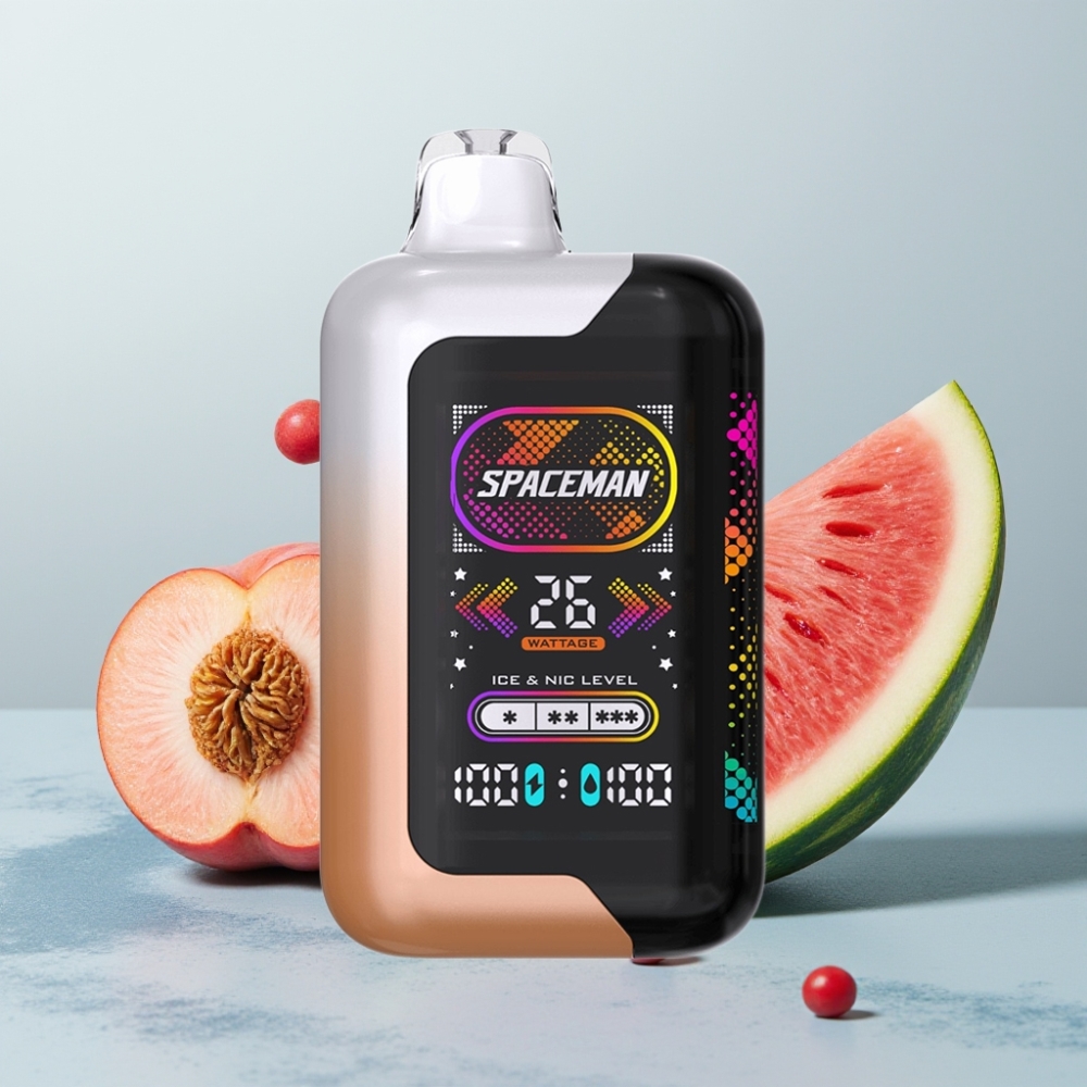 SMOK Spaceman SP40000 Zero Nic 20mL Juicy Peach Watermelon