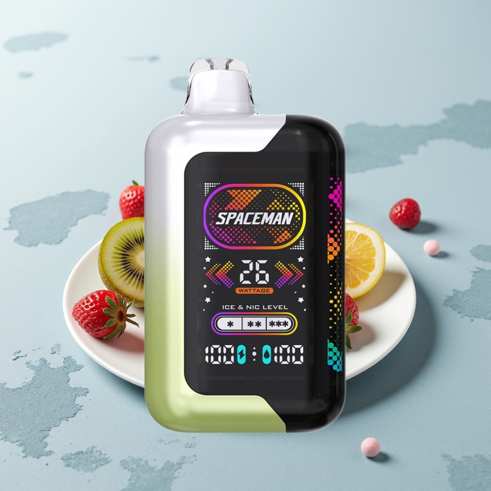 SMOK Spaceman SP40000 Zero Nicotine Strawberry Kiwi Disposable Vape 20mL 1000mAh