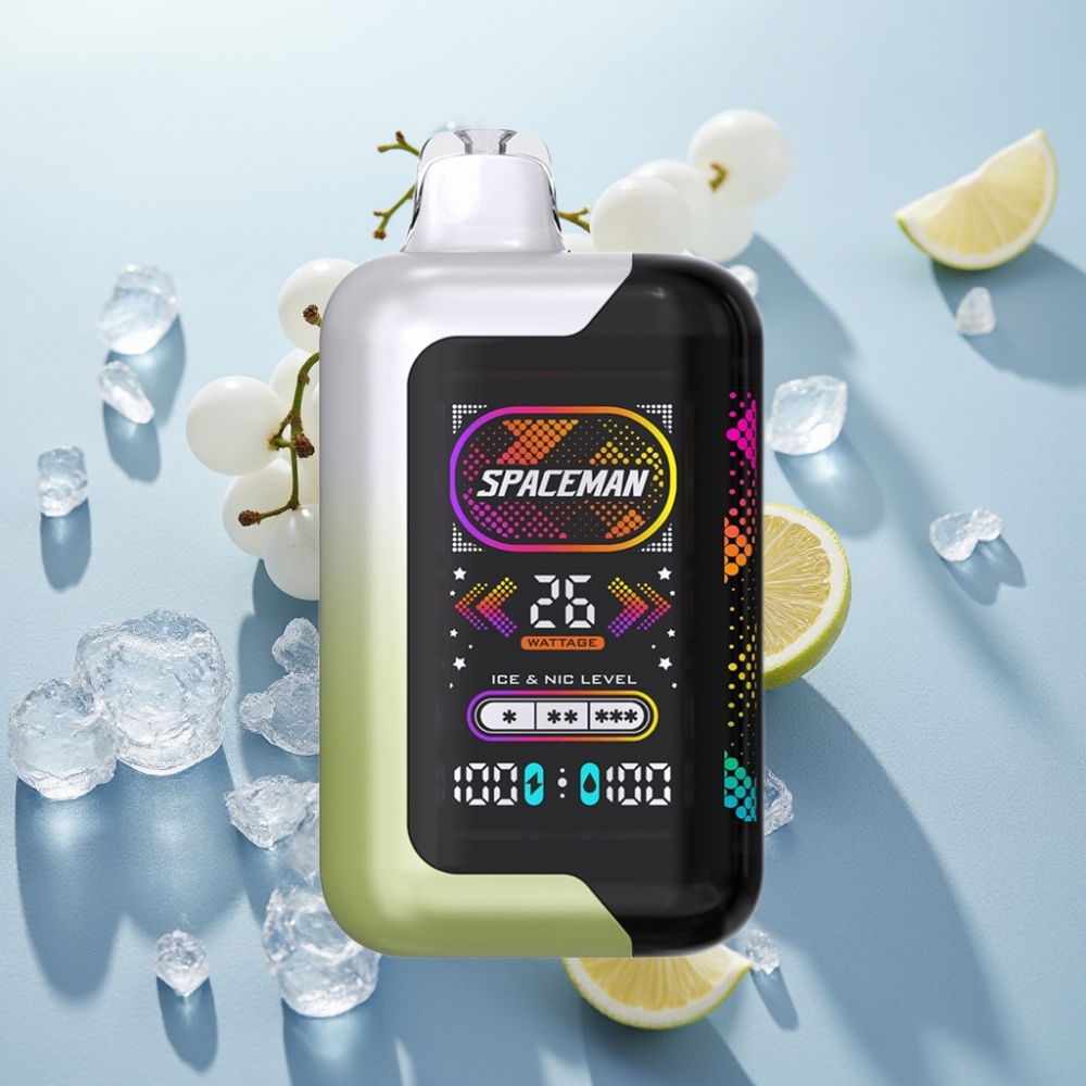 SMOK Spaceman SP40K Zero Nicotine 20ml White Grape Ice Disposable