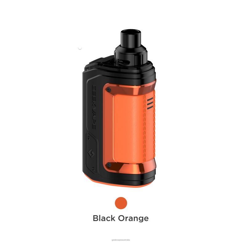 GeekVape Clearance - GeekVape H45 (Aegis Hero 2) Pod Mod Kit 1400mAh 4ml Black Orange 48F0L99