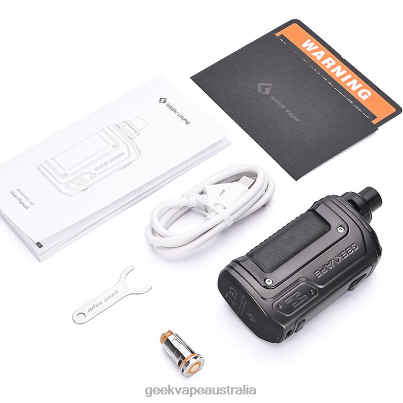 GeekVape Clearance - GeekVape H45 (Aegis Hero 2) Pod Mod Kit 1400mAh 4ml Black Orange 48F0L99