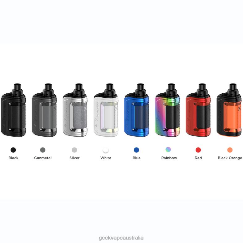 GeekVape Clearance - GeekVape H45 (Aegis Hero 2) Pod Mod Kit 1400mAh 4ml Black Orange 48F0L99