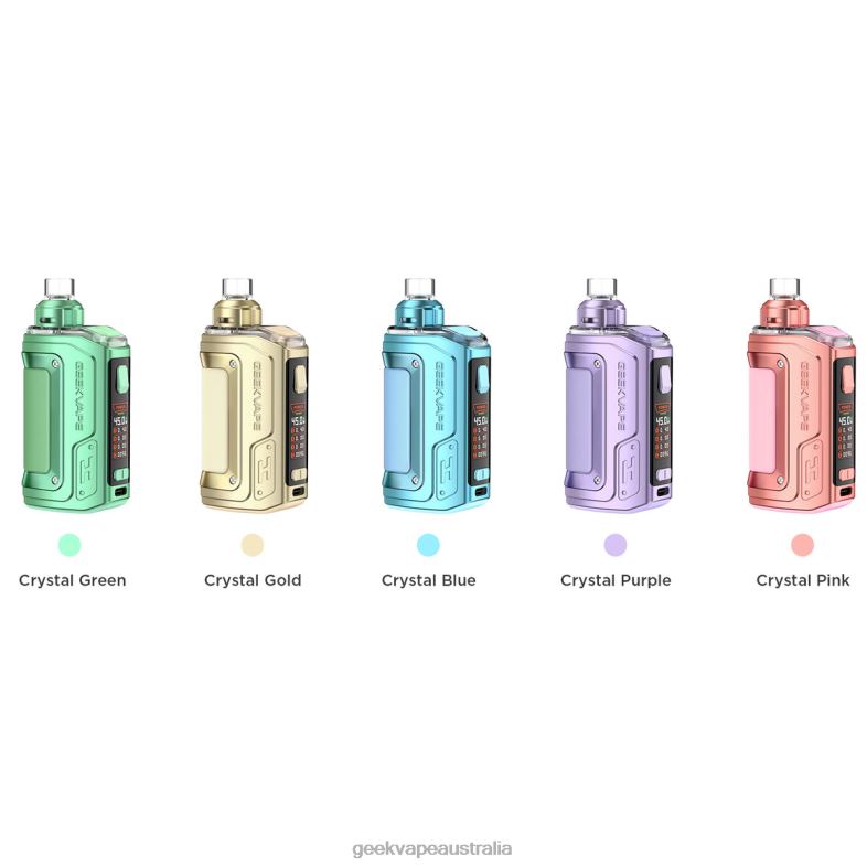 GeekVape Dealers - GeekVape H45 (Aegis Hero 2) Pod Mod Kit Crystal Edition Crystal Pink 48F0L140