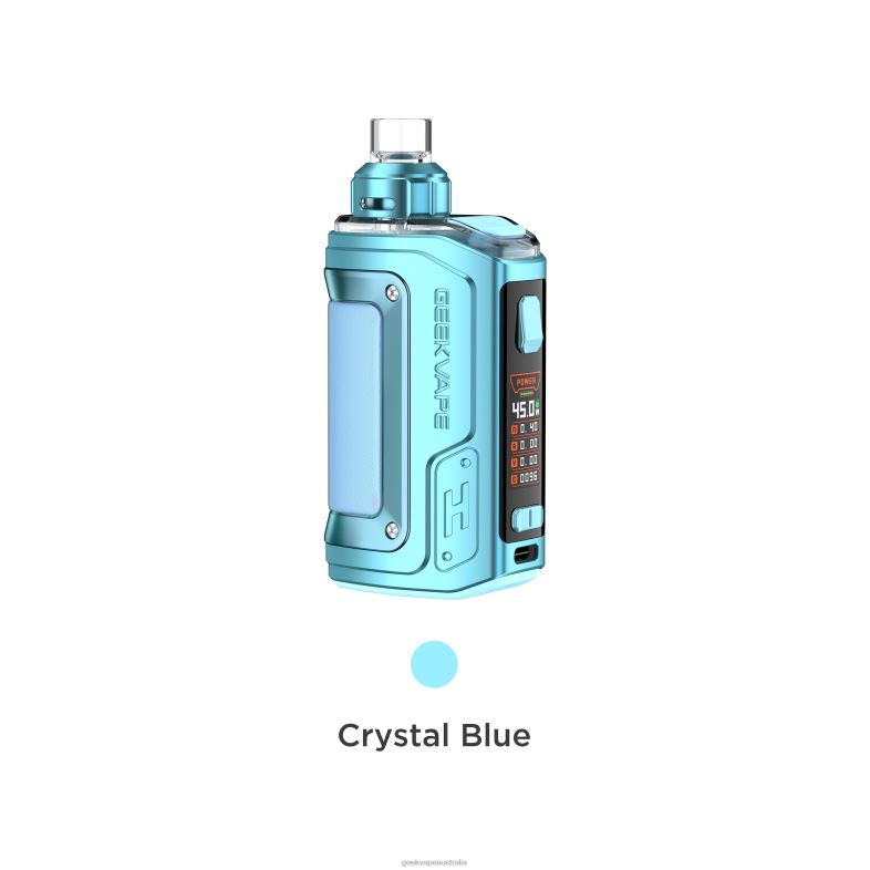 Geek Vape AU - GeekVape H45 (Aegis Hero 2) Pod Mod Kit Crystal Edition Crystal Blue 48F0L142