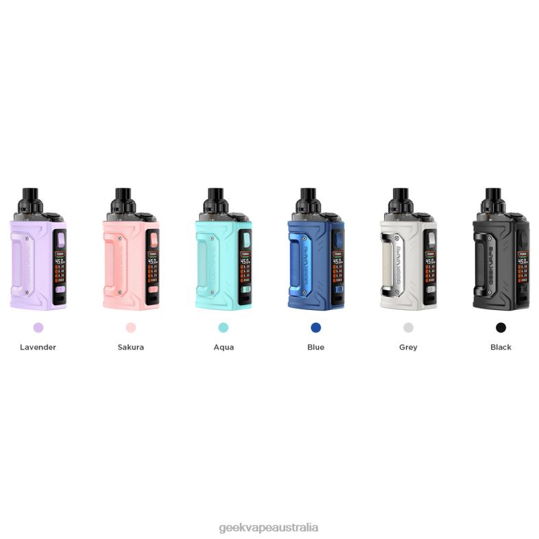 Vape Store GeekVape - GeekVape H45 Classic (Aegis Hero 2 Classic) Pod Kit 1400mAh 4ml Lavender 48F0L108