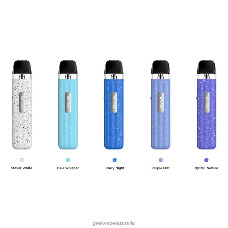 GeekVape Au Price - GeekVape Sonder Q Pod System Kit 1000mAh Blue Whisper 48F0L174