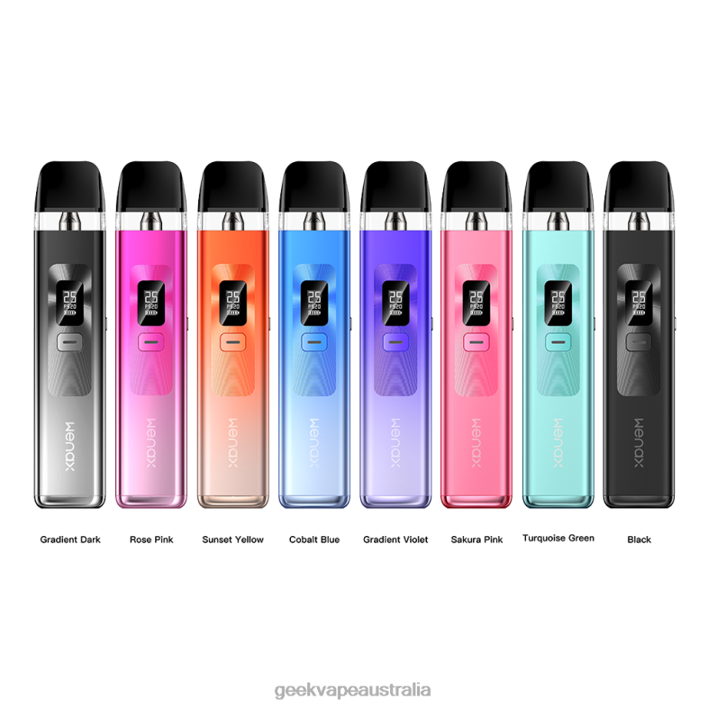 GeekVape Clearance - GeekVape Wenax Q Pod System Kit 1000mAh Sunset Yellow 48F0L159