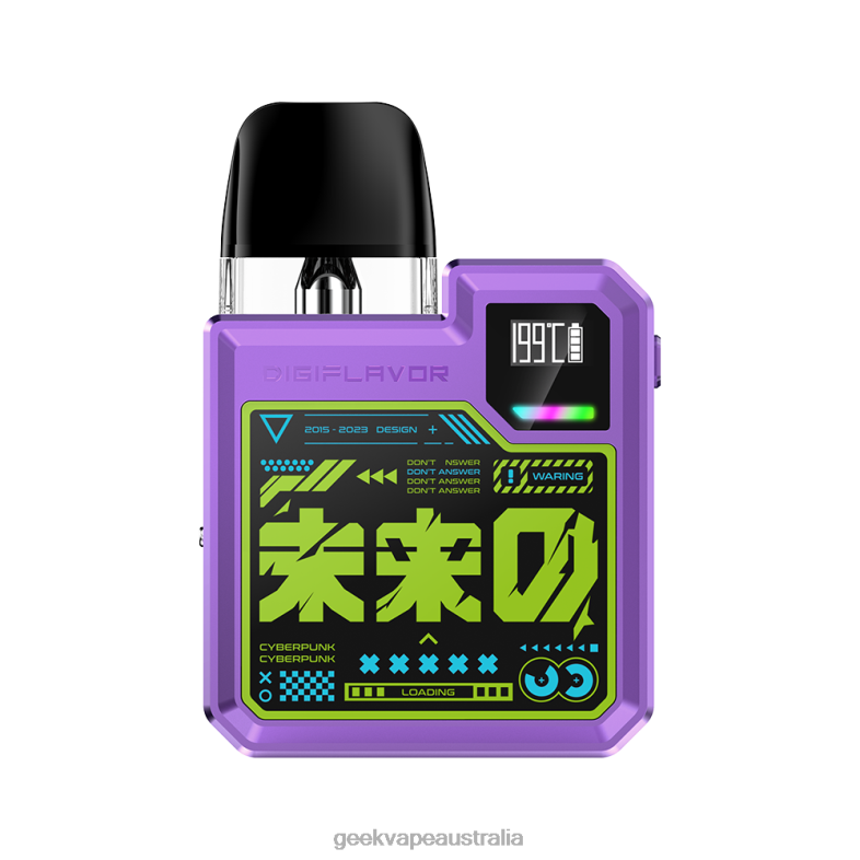 Geek Vape AU - GeekVape Digiflavor Digi-Q Kit 1000mAh Future Purple 48F0L72
