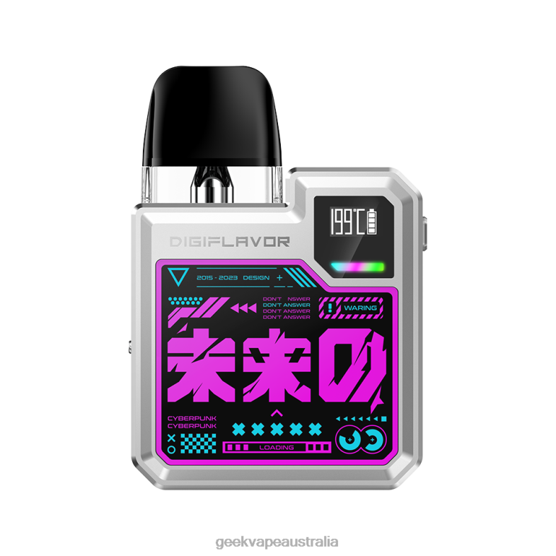 Geek Vape Australia - GeekVape Digiflavor Digi-Q Kit 1000mAh Warrior Black 48F0L73
