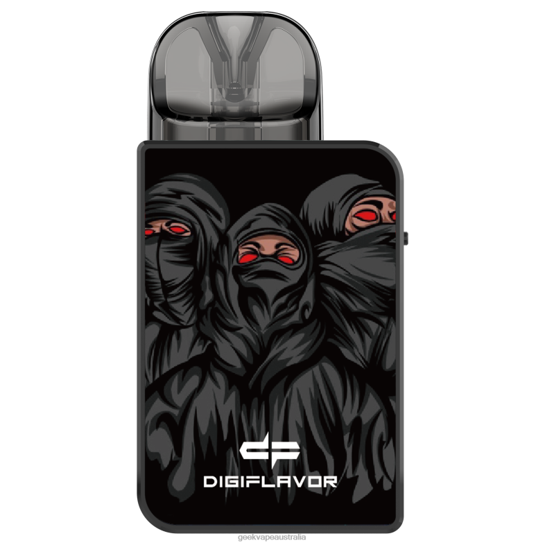 GeekVape Clearance - GeekVape Digiflavor U Pod Kit 1000mAh Ninja Dark 48F0L69