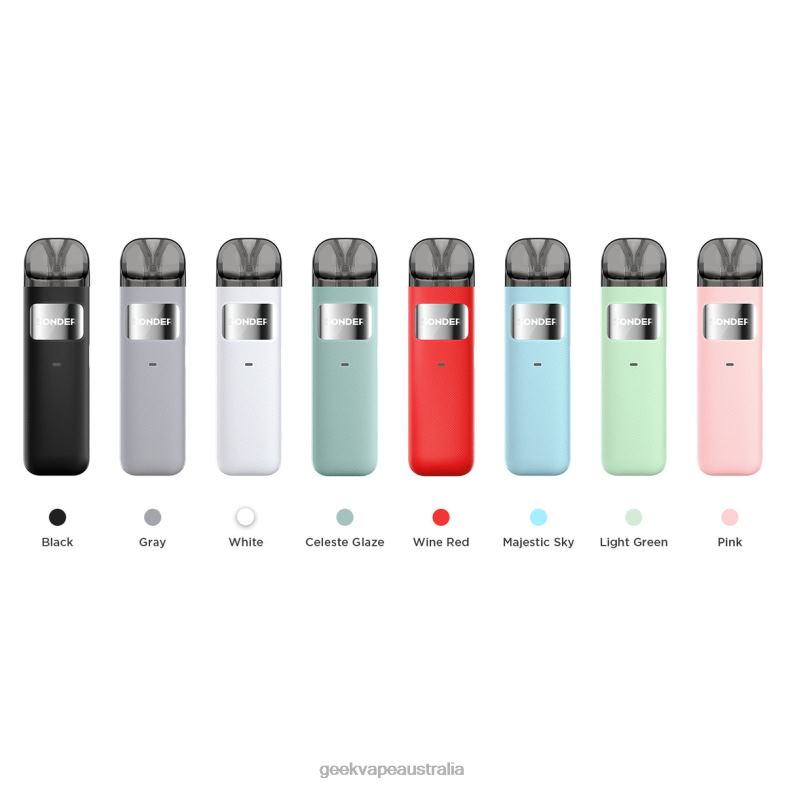 Geek Vape Australia - GeekVape Sonder U Pod System Kit 1000mAh Wine Red 48F0L133