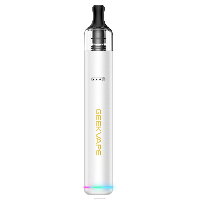 Geek Vape Australia - GeekVape Wenax S3 (Stylus 3) Vape Pen Kit 1100mAh Pearl White 48F0L63