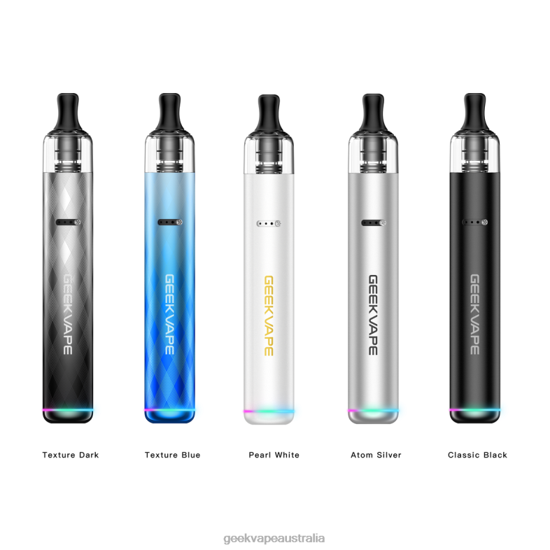 Geek Vape Australia - GeekVape Wenax S3 (Stylus 3) Vape Pen Kit 1100mAh Pearl White 48F0L63
